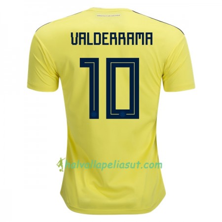Jalkapallo Pelipaidat Kolumbia Valderrama 10 World Cup 2018 Kotipaita